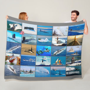 Couverture Polaire SOUS-MARINS US "Montage"