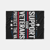 Couverture Polaire Soutenez Nos Anciens Combattants Protéger Et La Pr (Devant (Horizontal))