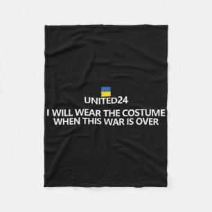 Couverture Polaire Soutenez Ukraine Chemise Je Porterai Un Costume Qu