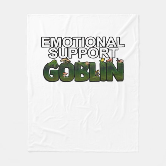 Couverture Polaire Soutenir Goblin Classique (Devant)