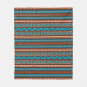 Couverture Polaire Southwest Style Geometric Cameron Gorge Design Med (Devant)