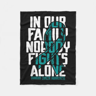 Couverture Polaire Soutien au cancer ovarien Famille Cancer ovarien