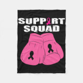 Couverture Polaire Soutien Gant de boxe de l'équipe de soutien Pink R (Devant)