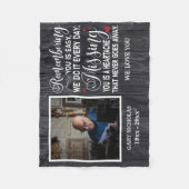 Couverture Polaire Souvenez-vous du devis commémoratif Photo personna (Devant)