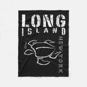 Couverture Polaire Souvenir de Long Island New York