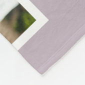 Couverture Polaire Souvenirs mariages Photo Collage Keepsaké (Coin)