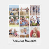 Couverture Polaire Souvenirs précieux 9 Mémorial photo (Devant)