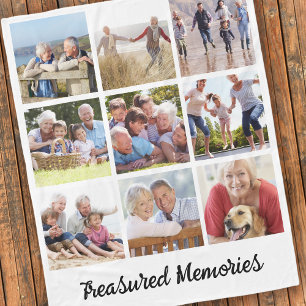 Couverture Polaire Souvenirs précieux 9 Mémorial photo