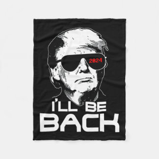 Couverture Polaire Soyez de retour drôle 45 47 Donald Trump 2024 Pren