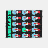Couverture Polaire Soyez différents  (Devant (Horizontal))