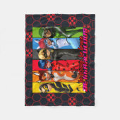 Couverture Polaire Soyez Fort, Soyez Courageux, Soyez Miraculeux (Devant)