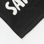 Couverture Polaire Soyez Gentil Avec Le Bibliothécaire Père Noël Rega (Coin)