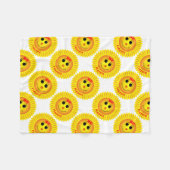 Couverture Polaire Soyez heureux (Devant (Horizontal))