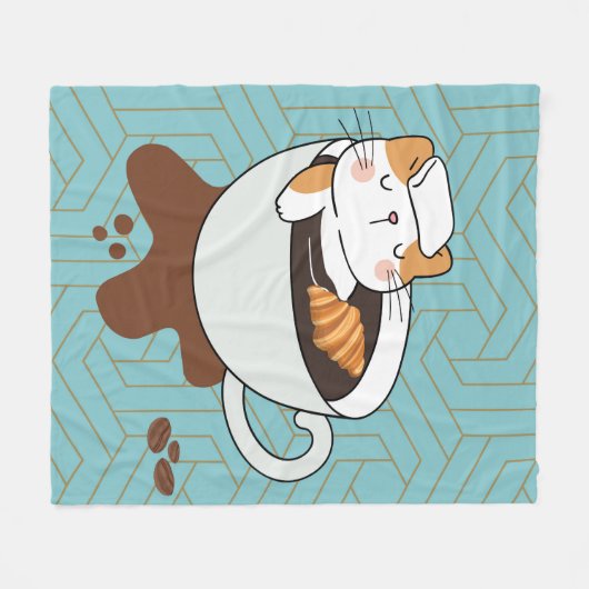 Couverture Polaire Spa de café (Devant (Horizontal))