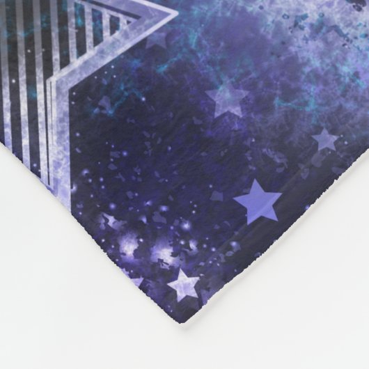 Couverture Polaire Space Background with Stars (Coin)
