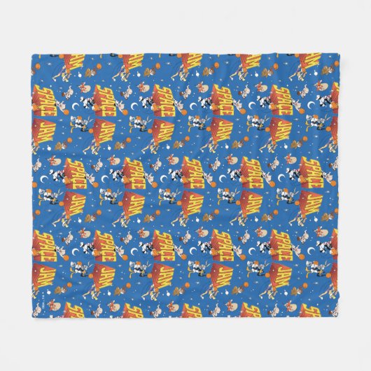 Couverture Polaire SPACE JAM™ TUNE SQUAD™ Outter Space Pattern (Devant (Horizontal))