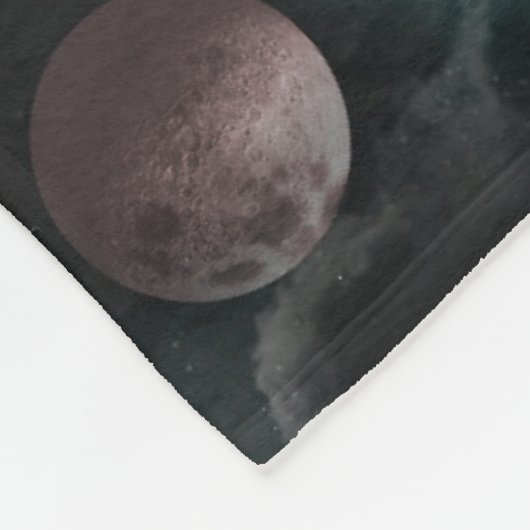 Couverture Polaire Space Pattern Fleece Blanket (Coin)