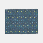Couverture Polaire Space Rocket Motif (Devant (Horizontal))