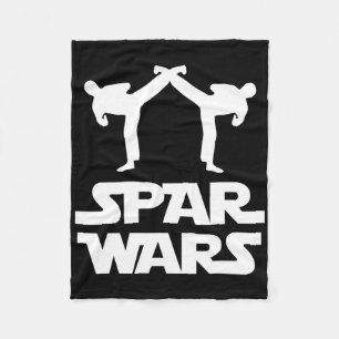 Couverture Polaire Spar Wars Mma Karaté Taekwondo Boxe Arts Martiaux