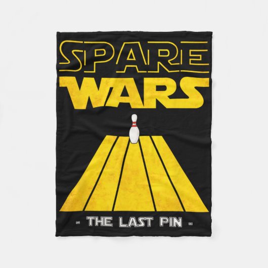 Couverture Polaire Spare Wars Dernier Bowling Bowling Bowling Joueur (Devant)