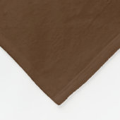 Couverture Polaire SPARROW Fun Moderne Large Brown Blancs (Coin)