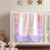 Couverture Polaire Special Prayer Baptism Fleece Blankets Godchild