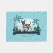 Couverture Polaire Spécialité AHTA Nat'l 2024 - Blanche en polaire av (Devant (Horizontal))