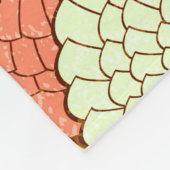 Couverture Polaire Spectacle de coquilles : Motifs de la mer Abstrait (Coin)