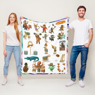 Couverture Polaire Spectacles du cirque Dingaling Bros