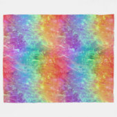 Couverture Polaire spellcaster - vif arc-en-ciel prism ombre : (Devant (Horizontal))