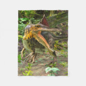 Couverture Polaire Spinosaure dinosaure (Devant)
