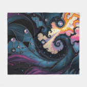 Couverture Polaire Spirale céleste (Devant (Horizontal))