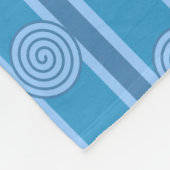 Couverture Polaire Spirale triée (Coin)