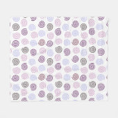 Couverture Polaire Spirales (Devant (Horizontal))
