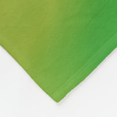 Couverture Polaire Spirales Orange Vert Art Fractal (Coin)