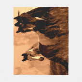 Couverture Polaire Spirits de Horse (Devant)