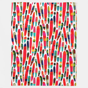 Couverture Polaire Splash couleur collé 150222