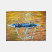 Couverture Polaire Splash le soir d'automne (Devant (Horizontal))
