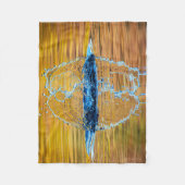 Couverture Polaire Splash le soir d'automne (Devant)