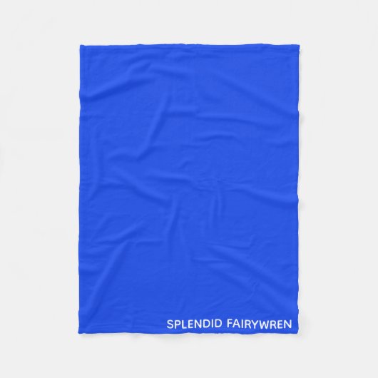 Couverture Polaire Splendid Fairywren Blue Colour (Devant)