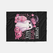 Couverture Polaire Spooky And Spice And Everything Nice Halloween Pin (Devant (Horizontal))