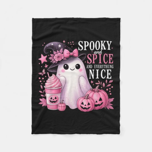 Couverture Polaire Spooky And Spice And Everything Nice Halloween Pin (Devant)
