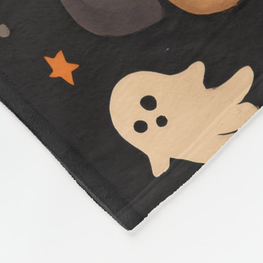 Couverture Polaire Spooky Cute Teddy Halloween Blanket (Coin)