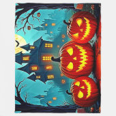 Couverture Polaire  Spooky Night Haunted House Thrills (Devant)
