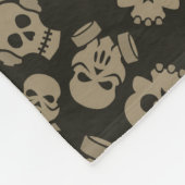 Couverture Polaire Spooky Seamless Pattern E (Style: 3) (Coin)