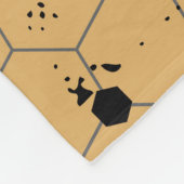 Couverture Polaire Sport Abstrait, style graffiti (Coin)