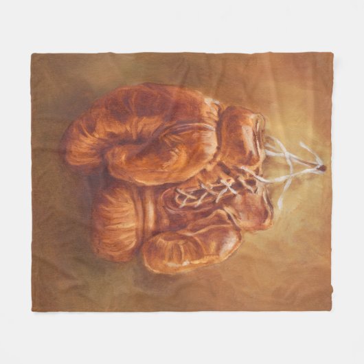 Couverture Polaire Sport rustique | Gant de boxe (Devant (Horizontal))