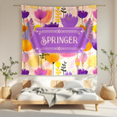 Couverture Polaire Springer Floral moderne