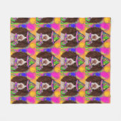 Couverture Polaire Springer Spaniel Anglais (Devant (Horizontal))