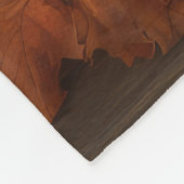 Couverture Polaire Springer Spaniel Chiot Automne Citrouille de plais (Coin)